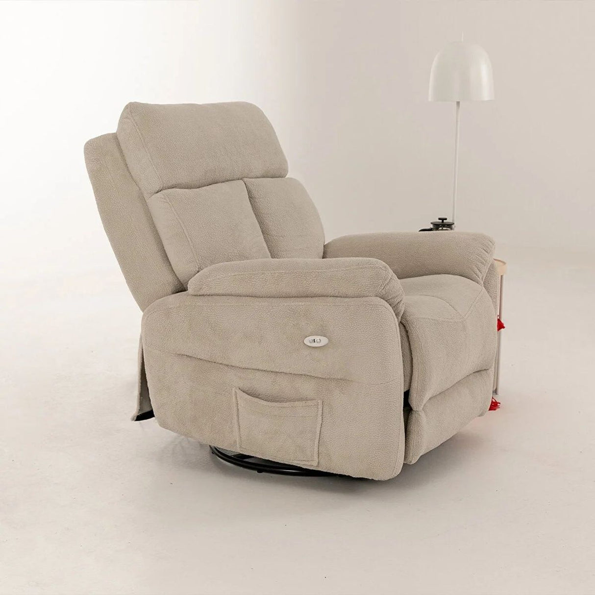 Angela Electric Reclinerfåtölj Kräm