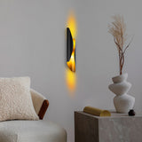 Reykjavik (8 x 40 x 11 cm) Svart Vägglampa