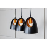 Elda Takpendel Svart, 16 x 17 x 75