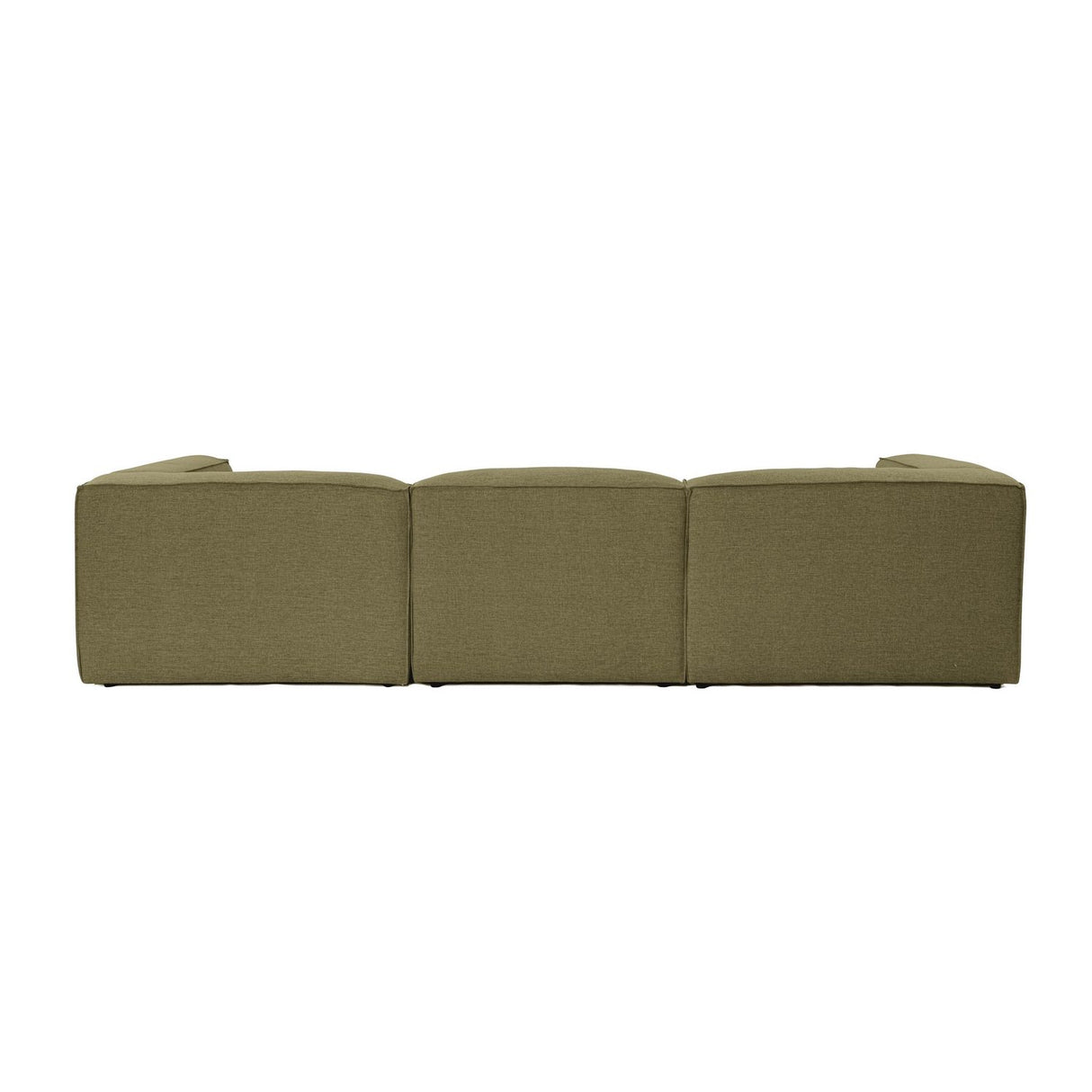 Fora (296 x 66 x 185 cm) Hörnsoffa Grön