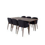 Rektangulär matgrupp