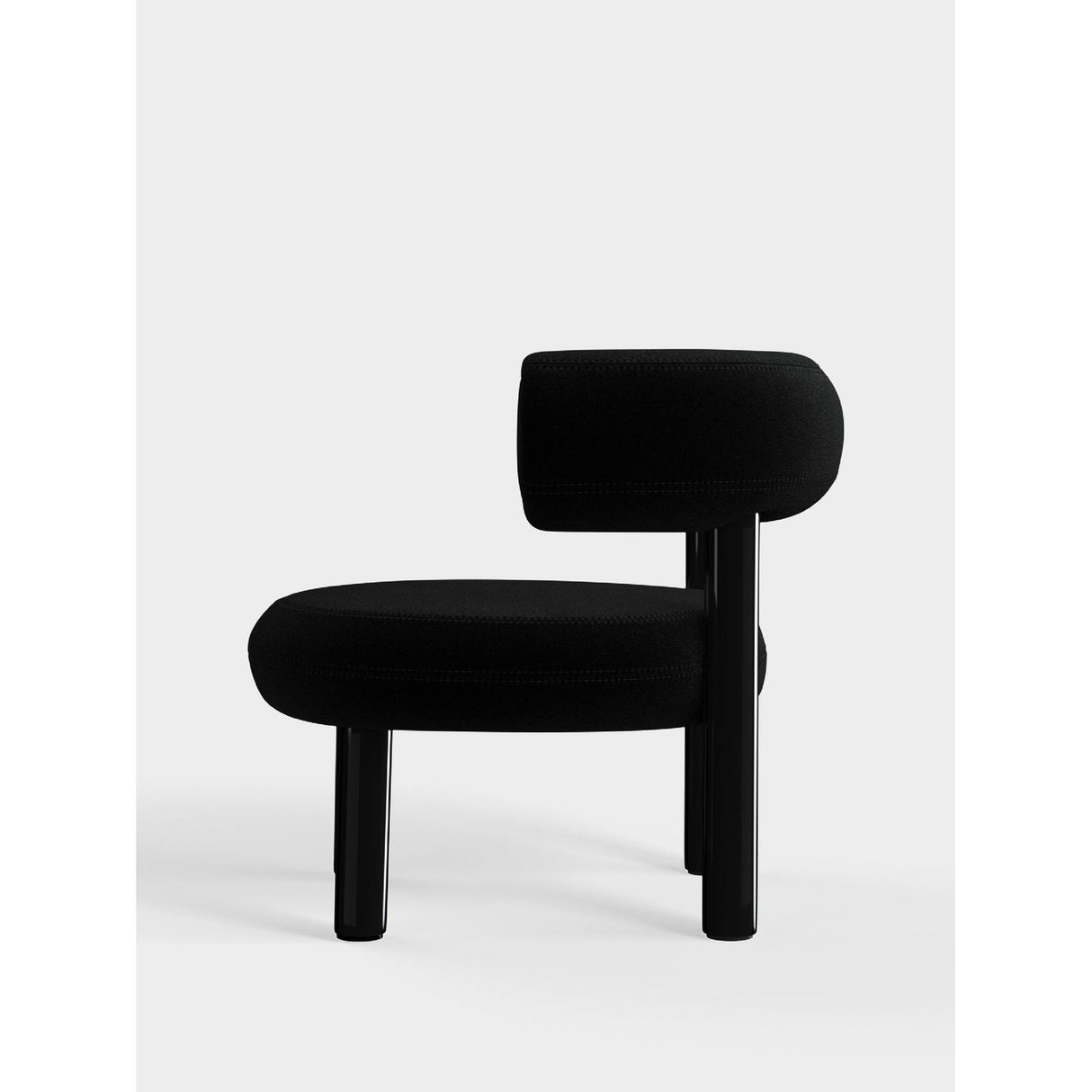 Fat Loungestol Hero 2 Black BLS
