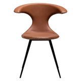 Flair Stol Cognac Art.Leather, Black