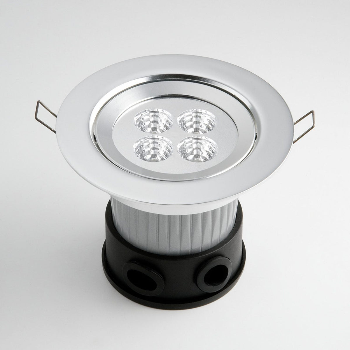 Infälld HP-LED Silver Taklampa Ute