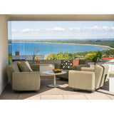 Bolster 2,5-sits Soffa 209x94 cm Antracit/Teddy Verde