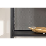Santiago Hylla Svart, 80 x 185