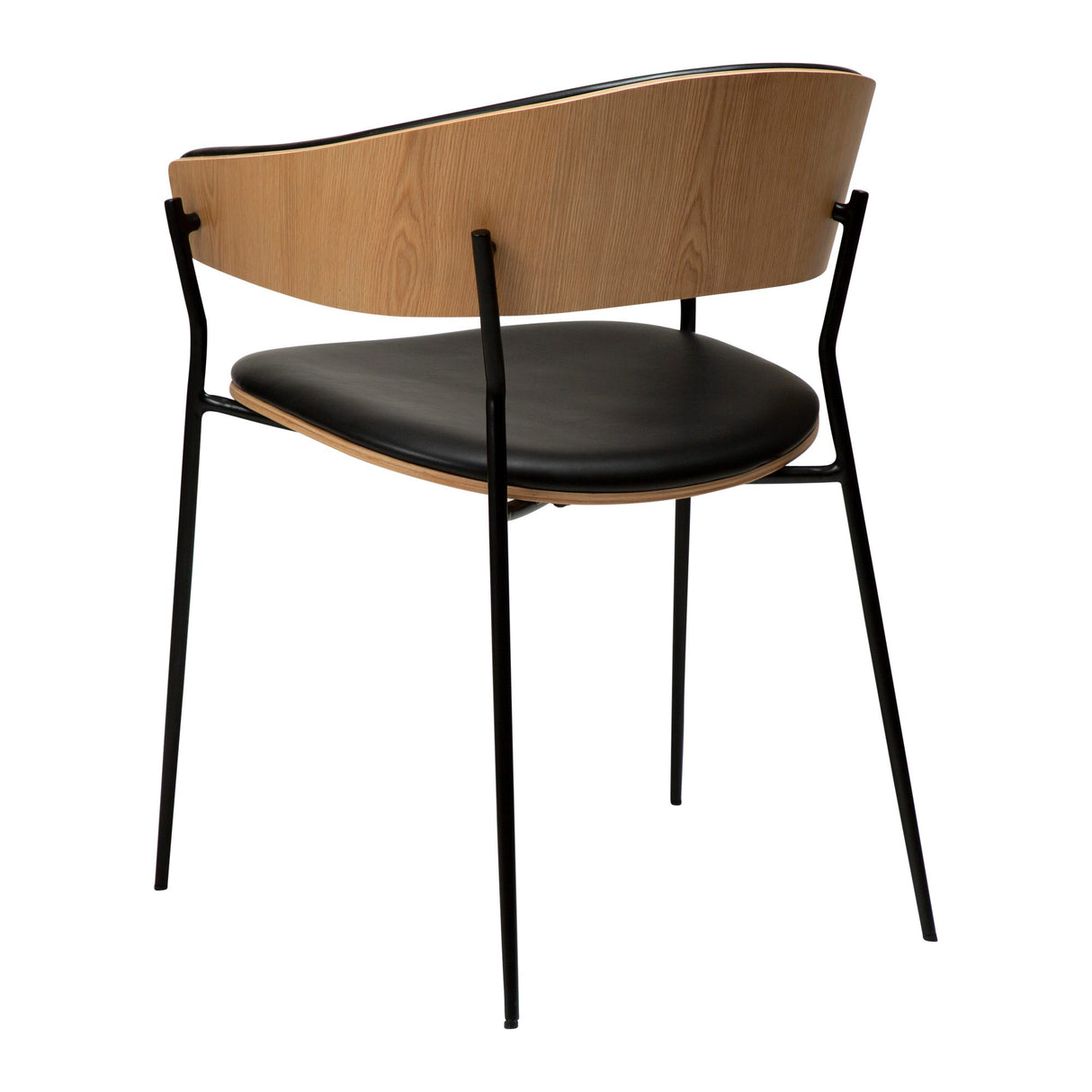 Crib Stol Vintage Black, Oak