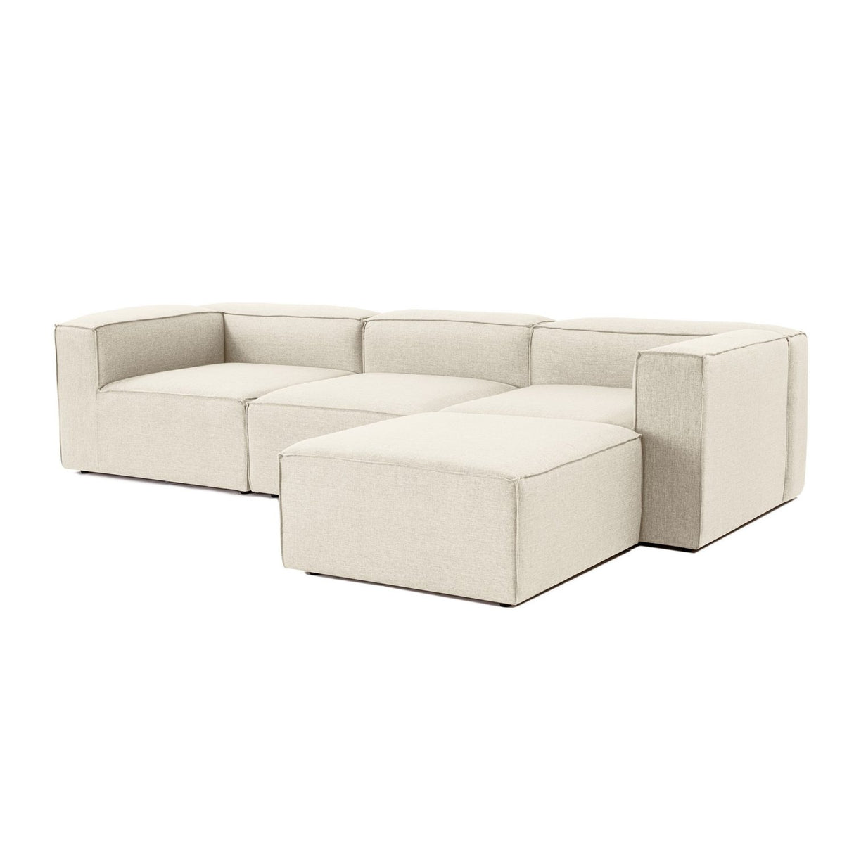 Fora (297 x 66 x 190 cm) Hörnsoffa Ecru