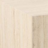 Dijon Soffbord 42x90x90 cm Travertin