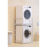 Brno (70 x 116 x 60 cm) Tvättmaskinsskåp Vit