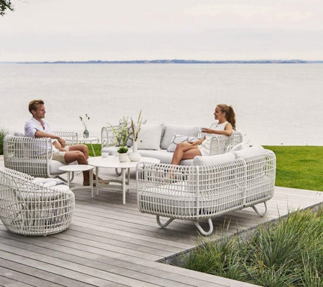 Nest 3-sits Soffa White