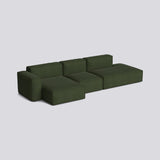 Mags Soft 3-sits, kombination 4 vänster Soffa Turf Dark green, Avtagbart