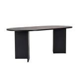 Sandy Matbord Wood Black