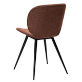 Cloud Stol Pebble Red Bouclé