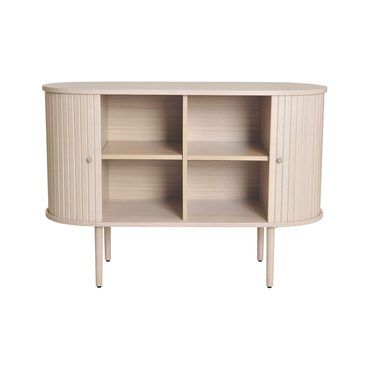 Slide Sideboard Vitpigmenterad Ek, 110 cm