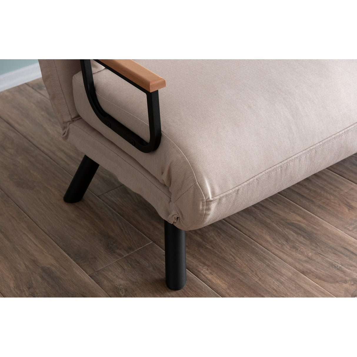 Apia 2-sits (25 x 134 x 121 cm) 2-sits bäddsoffa Mörk kräm