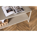Staal Sidobord Beige, 102x43x45