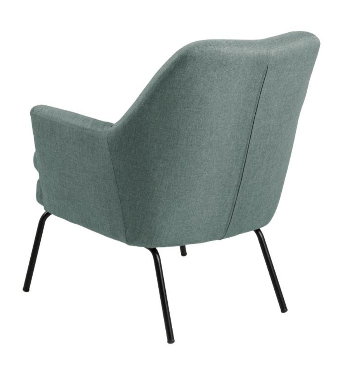 Chisa Loungefåtölj Corsica tyg dammig oliv