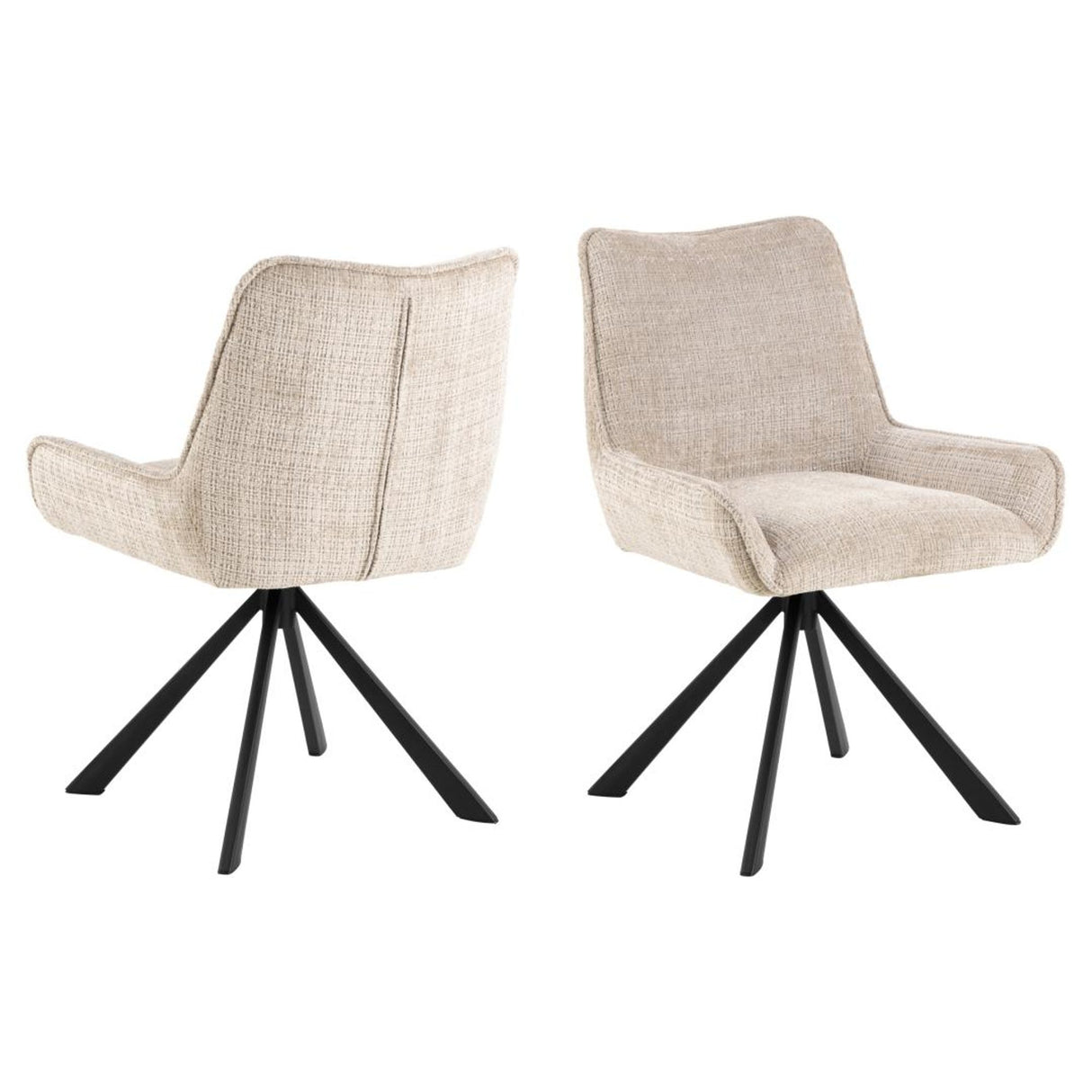 Eddie Matstol Juto tyg Beige