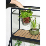 Grower Greens Växtskåp Svart 81x41x137 cm