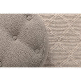 Benjamin Puff Greige, Polyester teddy