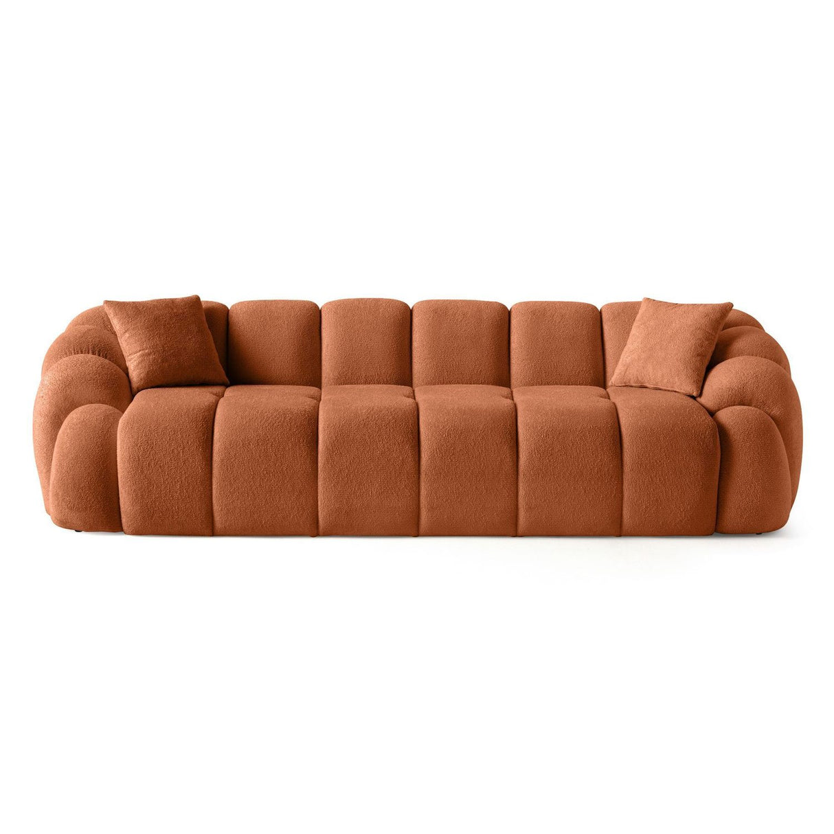 Octavio (268 x 70 x 80 cm) 4-sits soffa Kakelröd