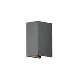 Cremona HP-LED 2x3W 17 cm Vägglampa Ute Antracit