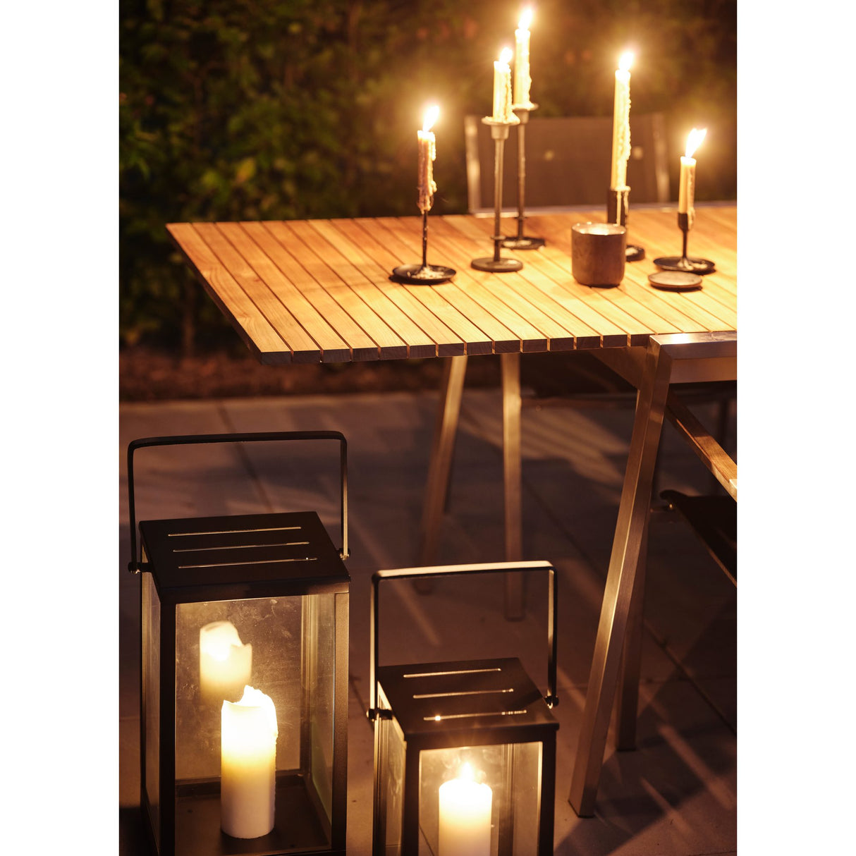 Belfort Ljuslykta Antracit, 27x43 cm