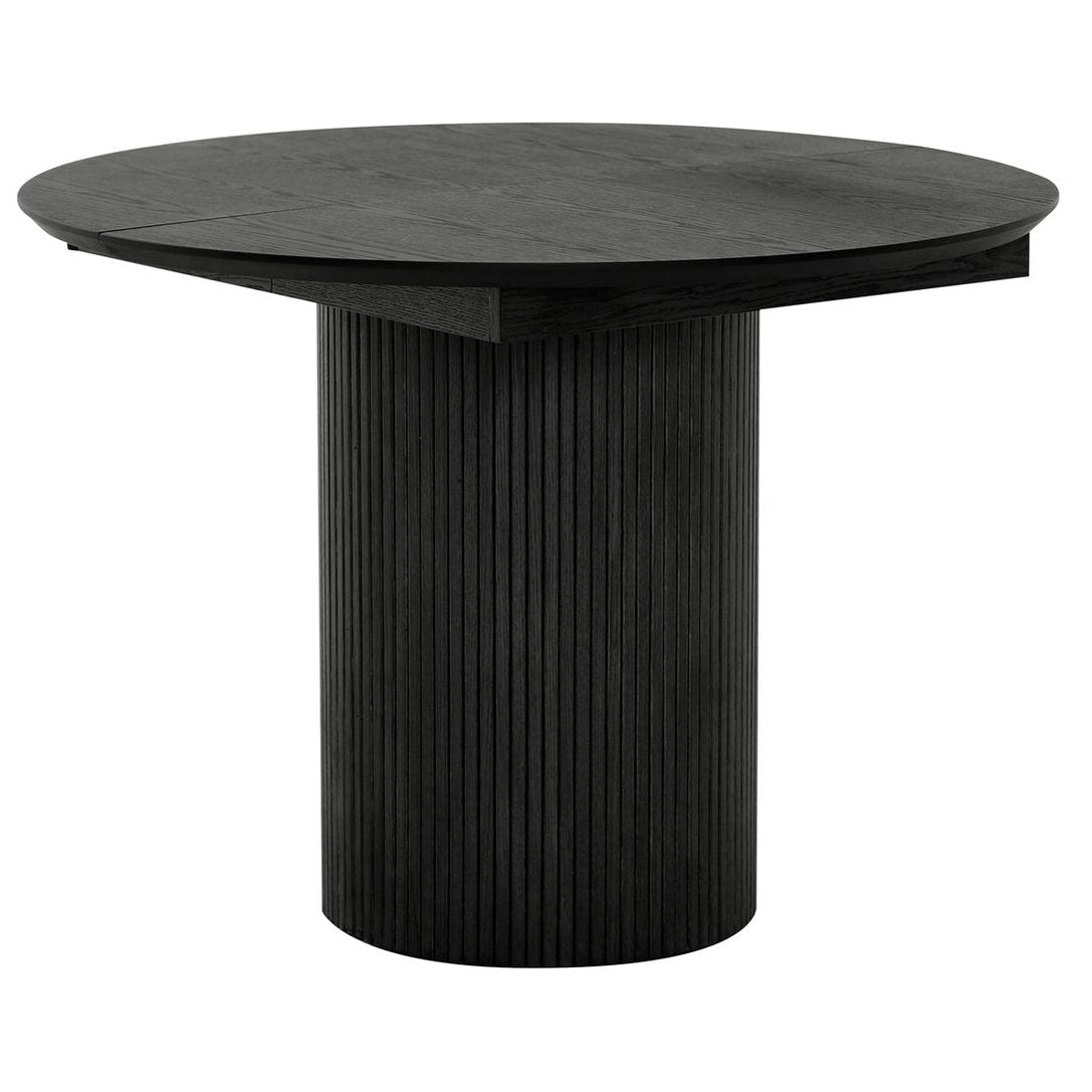 Scarlett Matbord Svartlackad Ask, 105 cm