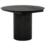 Scarlett Matbord Svartlackad Ask, 105 cm