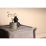 Castine Sittpuff Ljusgrå, Fleece