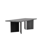 Bassholmen Rektangulärt matbord Svart