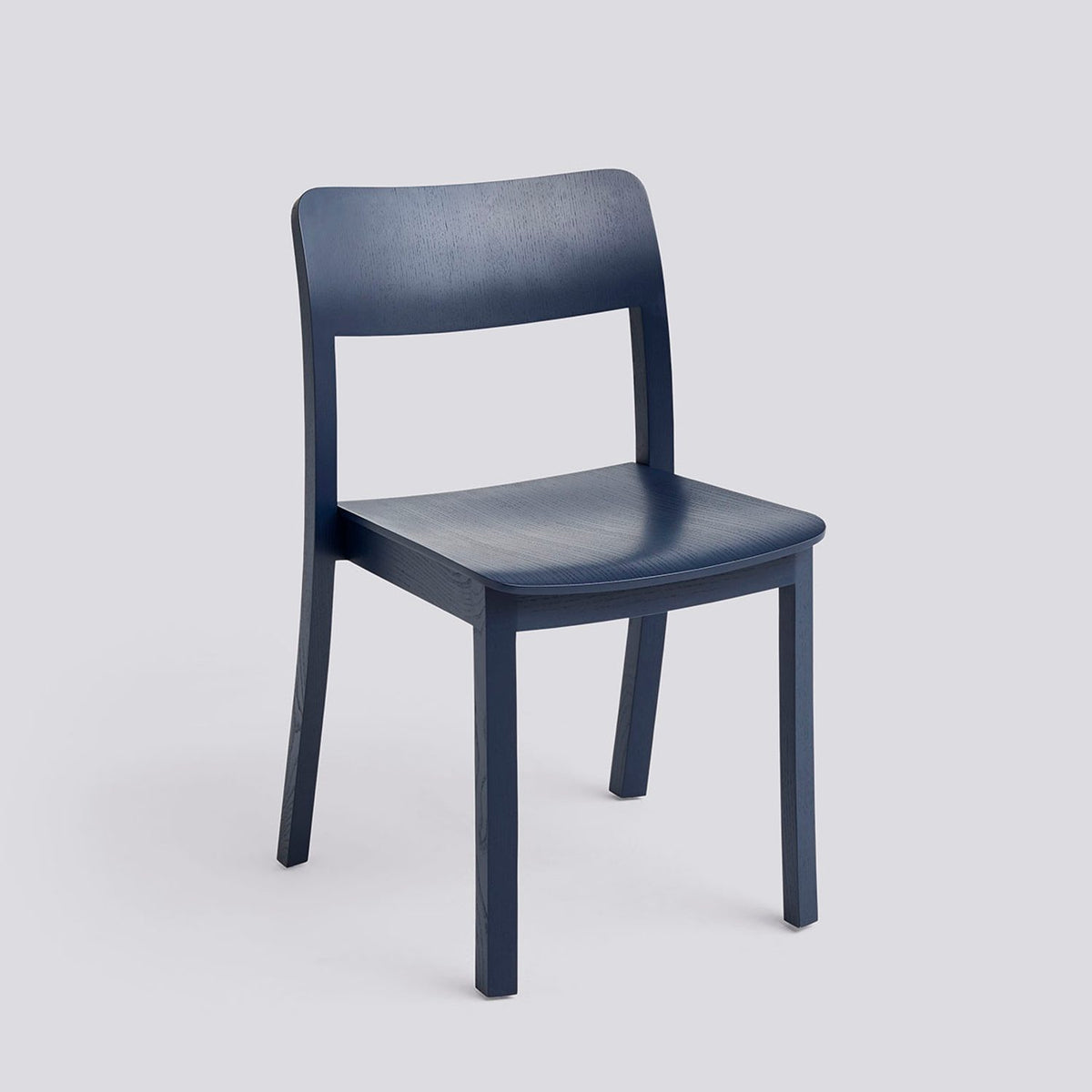 Pastis Stol Steel blue – askfaner med vattenbaserad lack, Steel blue – massiv ask med vattenbaserad lack