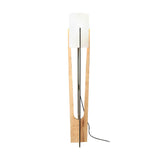 Minimalistisk (H 135 cm) Golvlampa Ek