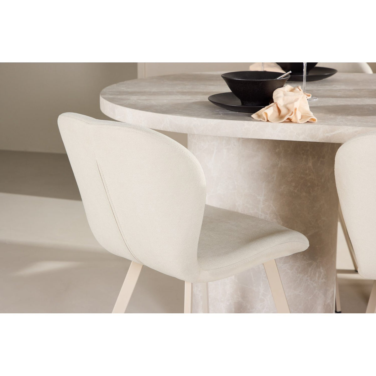 Narvik, Lilja Oval matgrupp Beige, Beige, 200 x 100