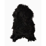 Iceland Lammskinn Wild Black