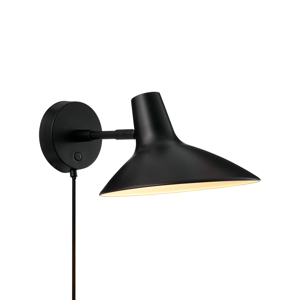 Darci Svart Vägglampa
