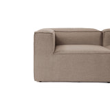 Fora (297 x 66 x 190 cm) Hörnsoffa Brun
