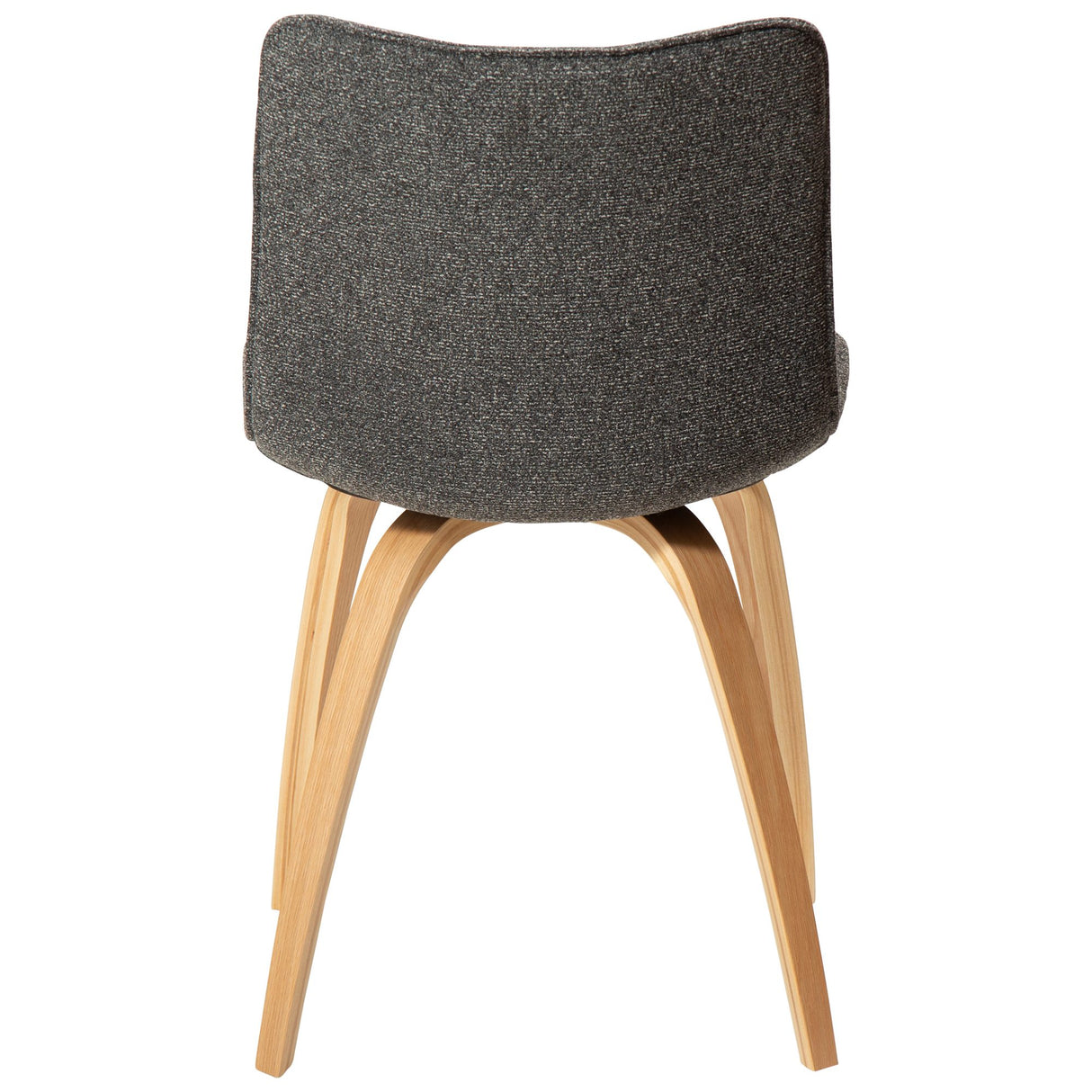 Glee Stol Pebble Grey Bouclé, Oak