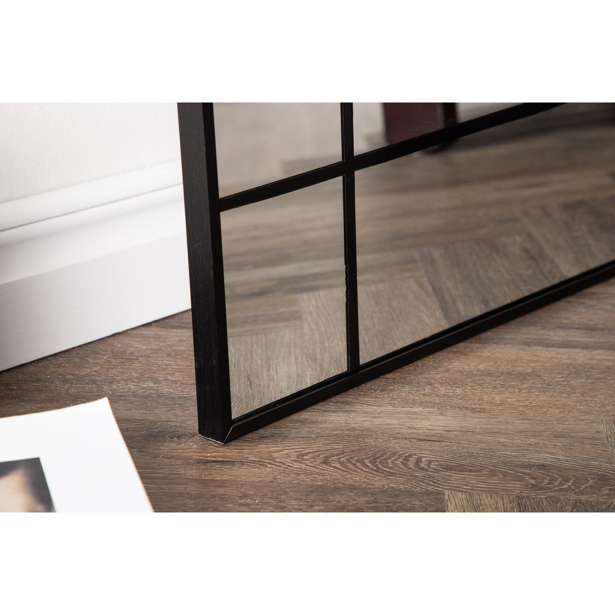 Lake Stor spegel Black, 3 x 193 x 67