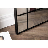 Lake Stor spegel Black, 3 x 193 x 67