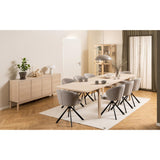 Pippa Matstol Monza tyg Beige