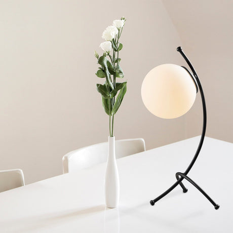 Denver Bordslampa Svart / Vit