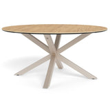 Verdun Soffbord Rund 82 cm Grå/Vildek