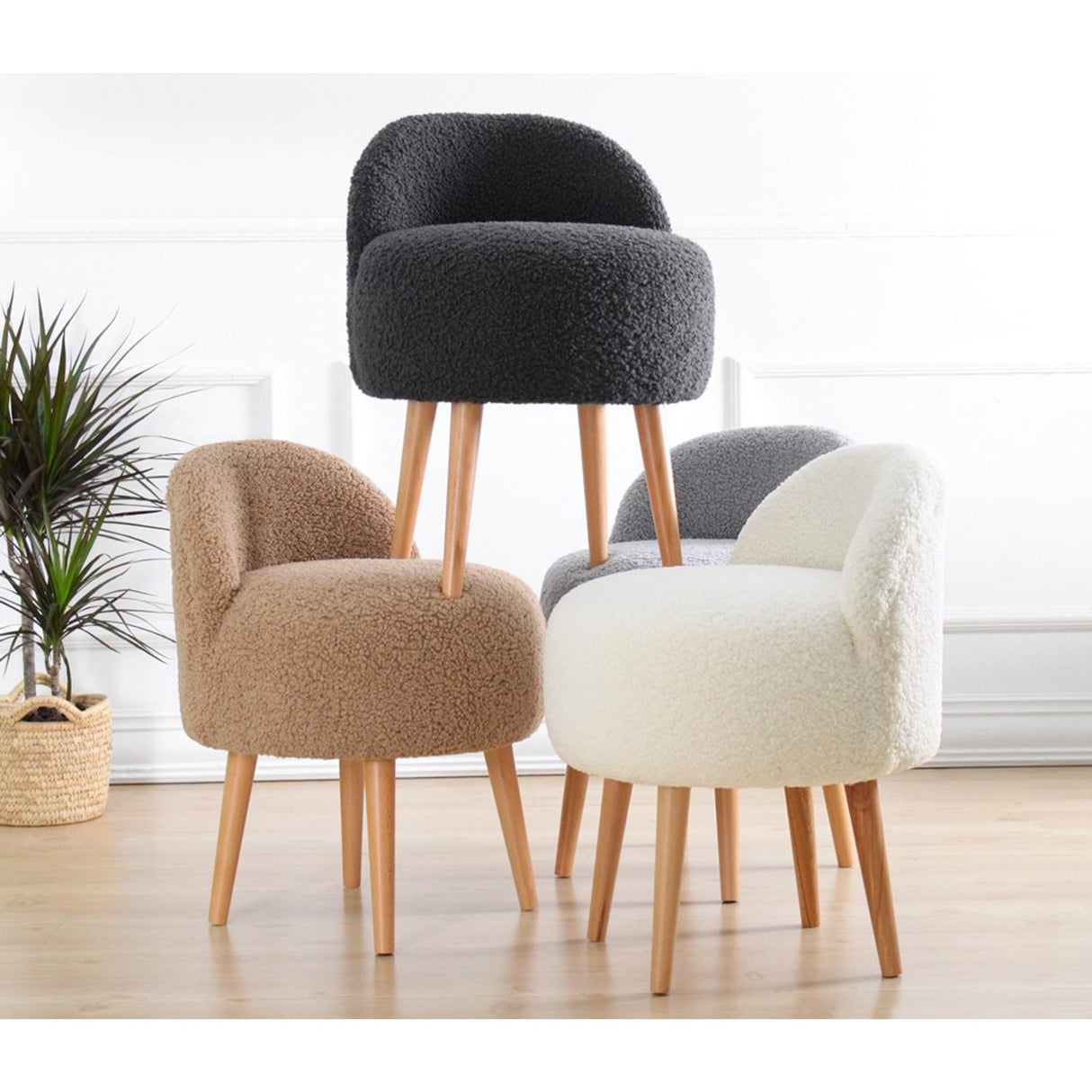Suva (46 x 64 x 46 cm) Sittpuff Kaffe