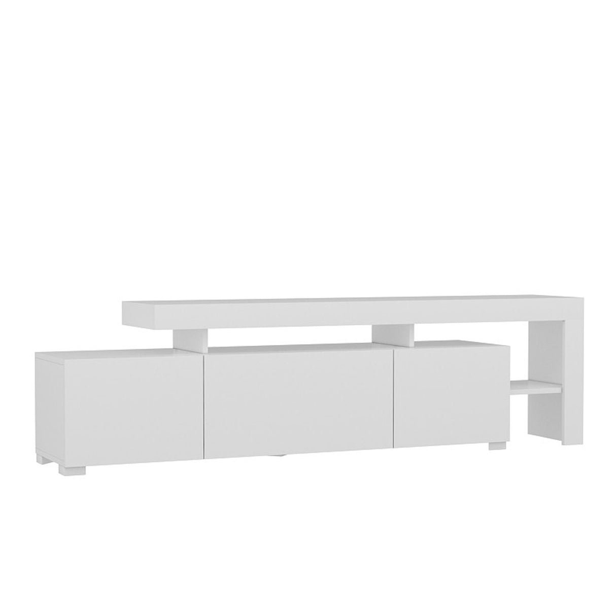 Beliz (192 x 53 x 37 cm) Vit TV-bänk