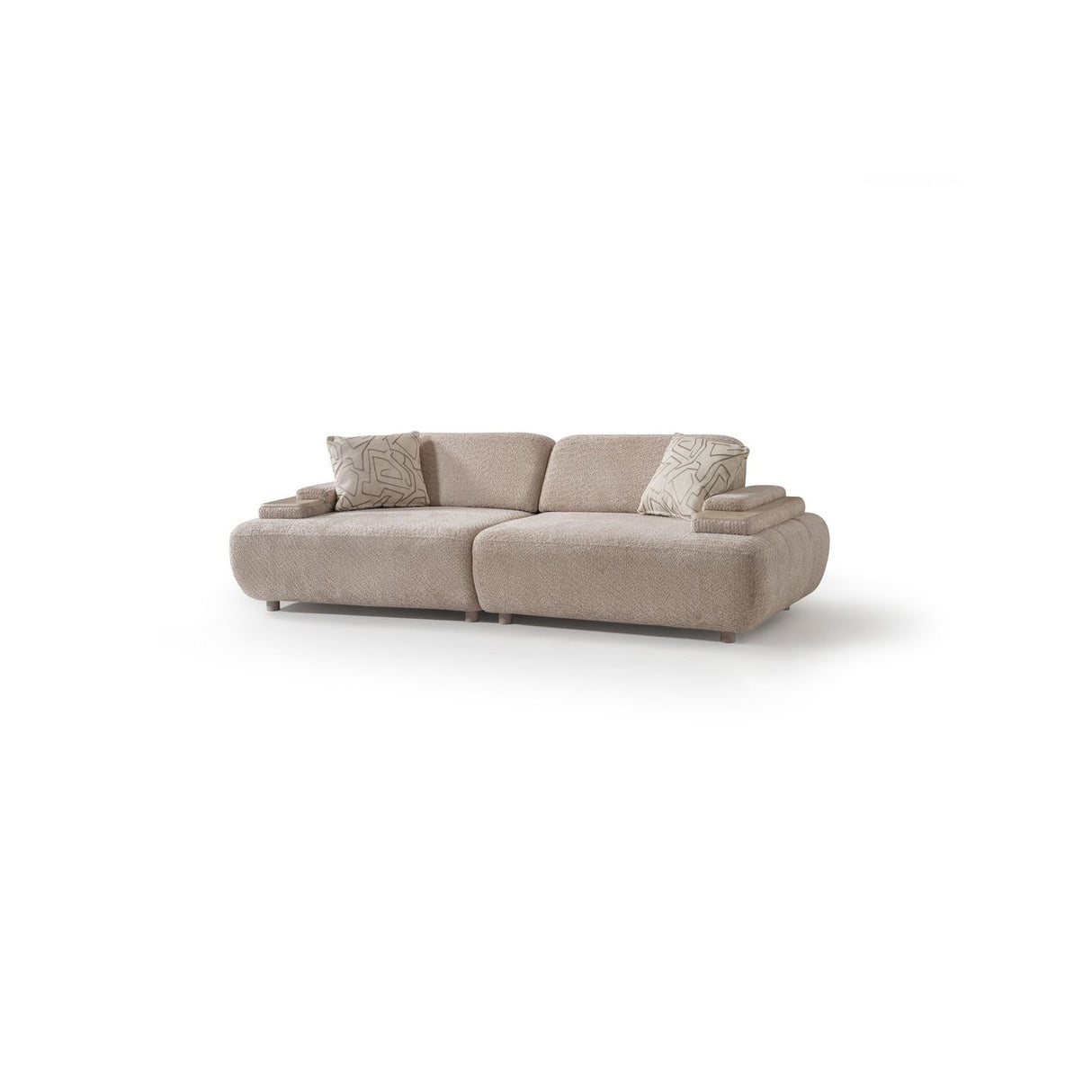 Toscana Beige (240 x 75 x 105 cm) 3-sitssoffa