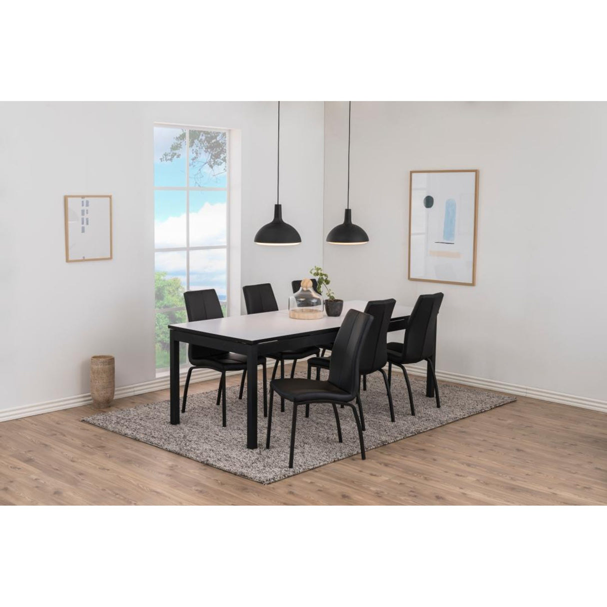 Asama Matstol Svart