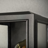 Carpi E27 Vägglampa Ute Svart/Klar, Liten (12.5 cm)