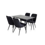 Silar, Velvet Deluxe Rektangulär matgrupp